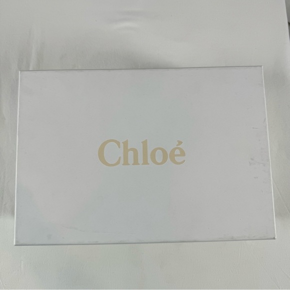 Chloe’ Gala Leather Strap Sandals in Pastel Blush‎ Size 6 with Box - Picture 4 of 13